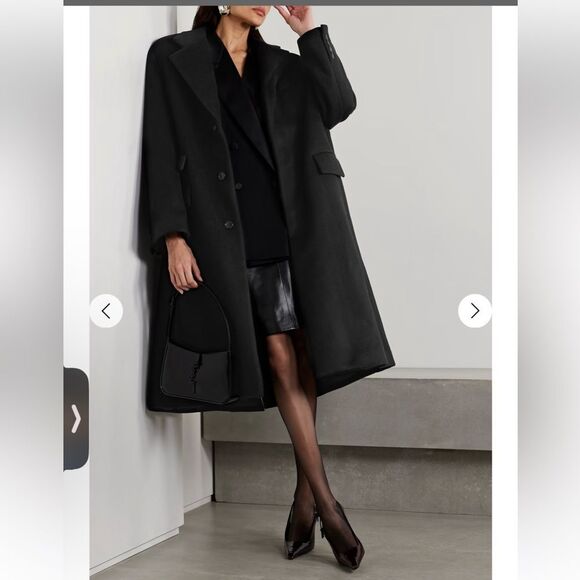 Saint Laurent Oversized wool coat - Picture 6 of 16